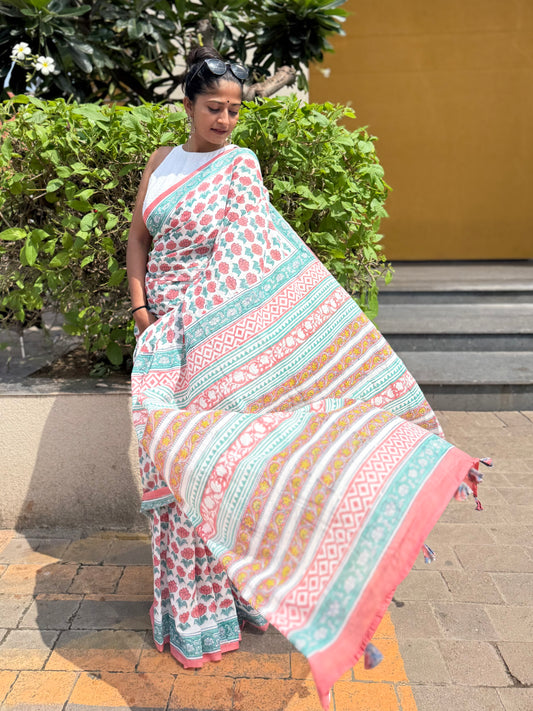 Summer Bloom Saree