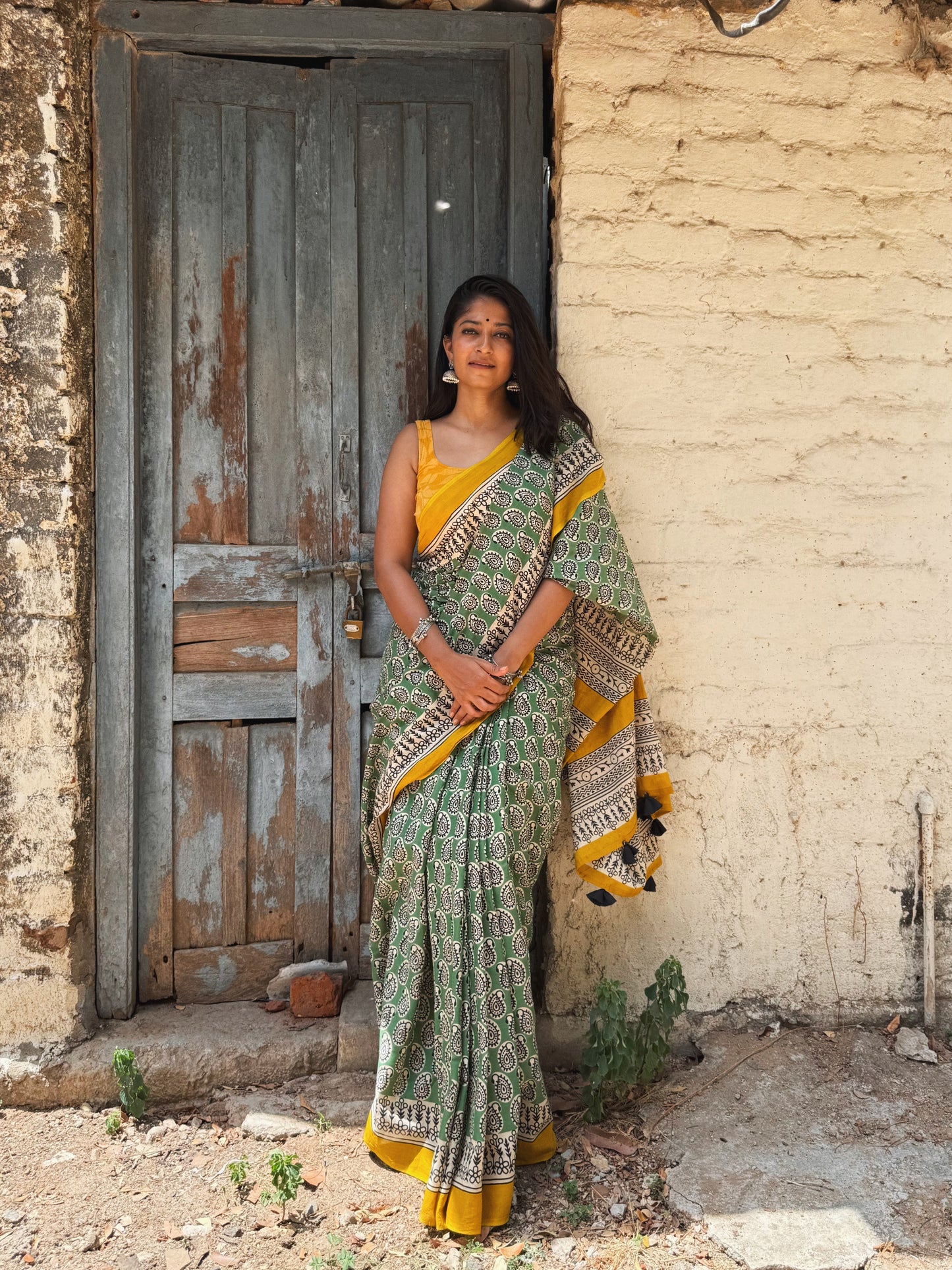 Wild Meadow Saree