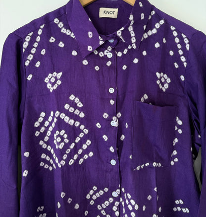 Jamun Bandhani Shirt