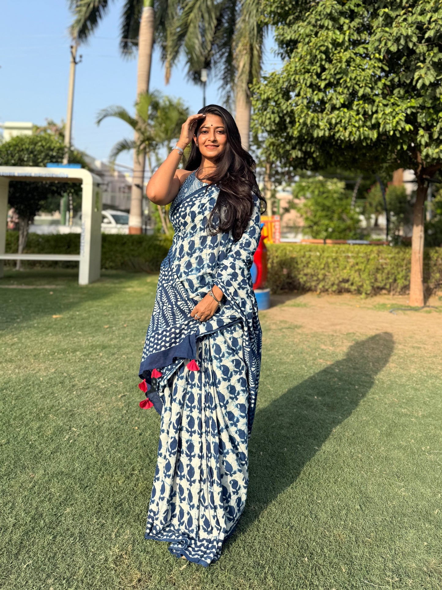 Paisley Bloom Saree