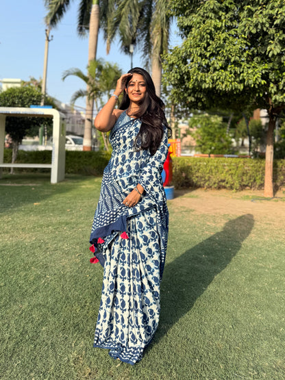 Paisley Bloom Saree