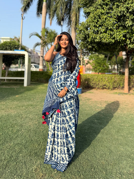 Paisley Bloom Saree