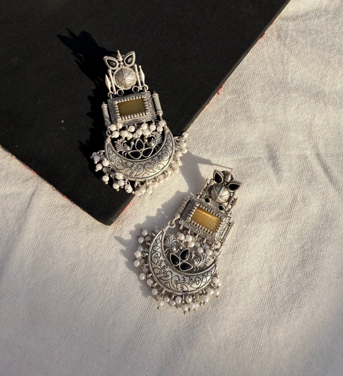 Sun Box Earrings