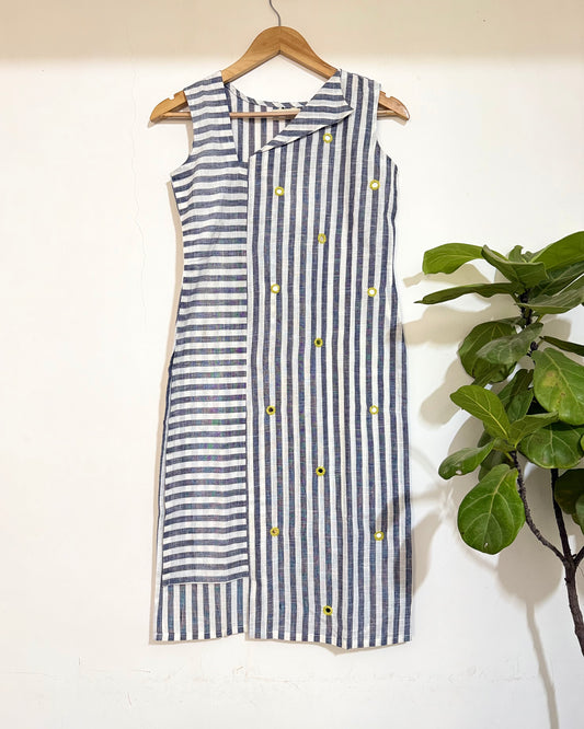 Striped Mirror Kurti