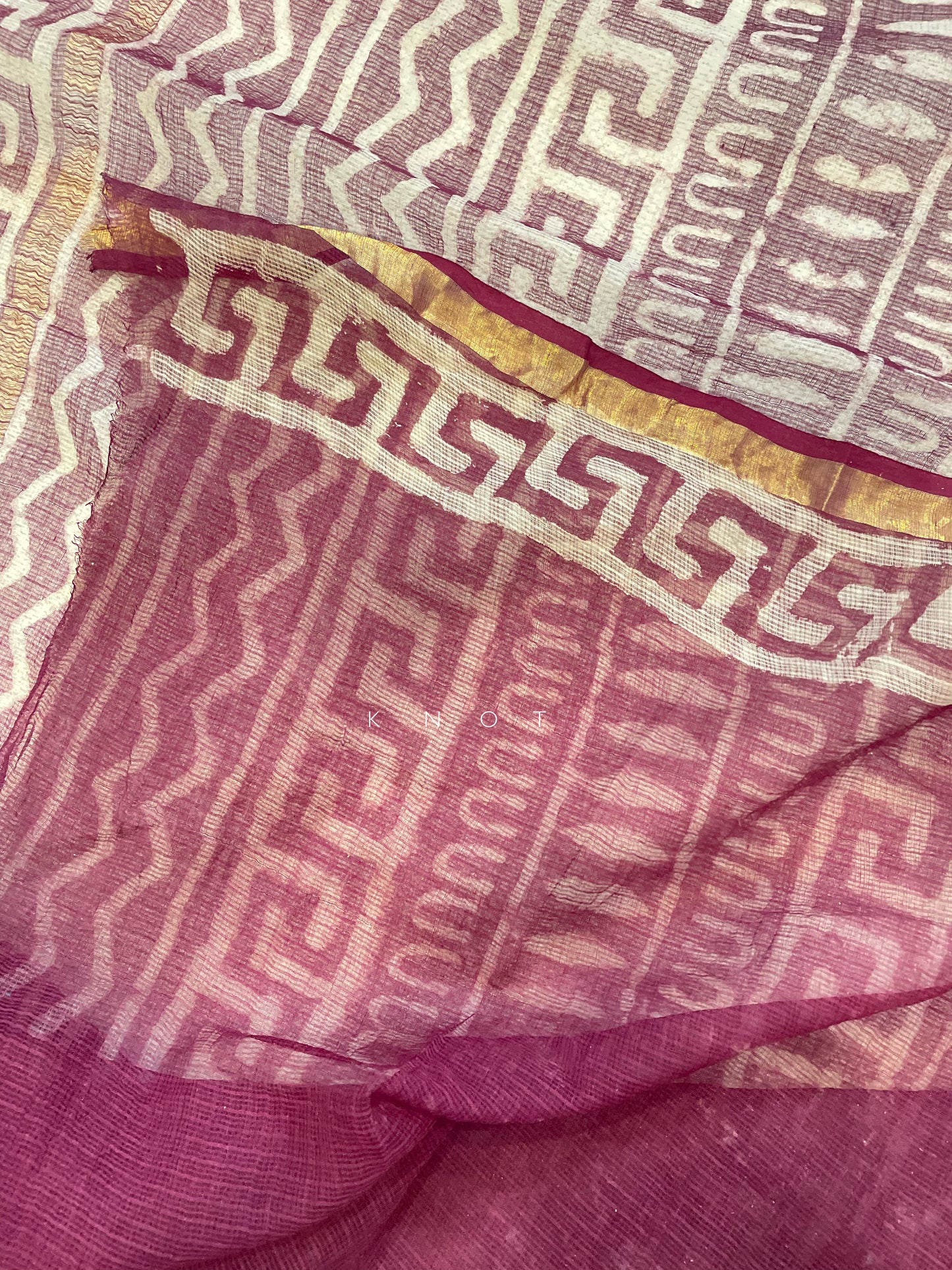 Wine Love Saree