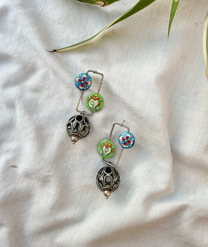 Painted love Earrings