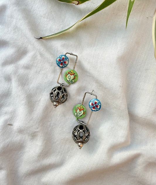 Painted love Earrings