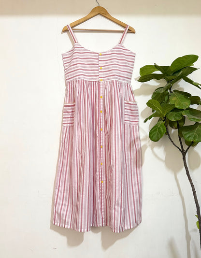 Pink Stripe Dress