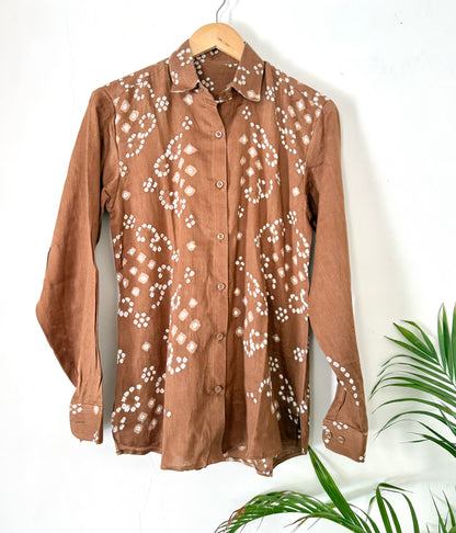 Sand Bandhani Shirt