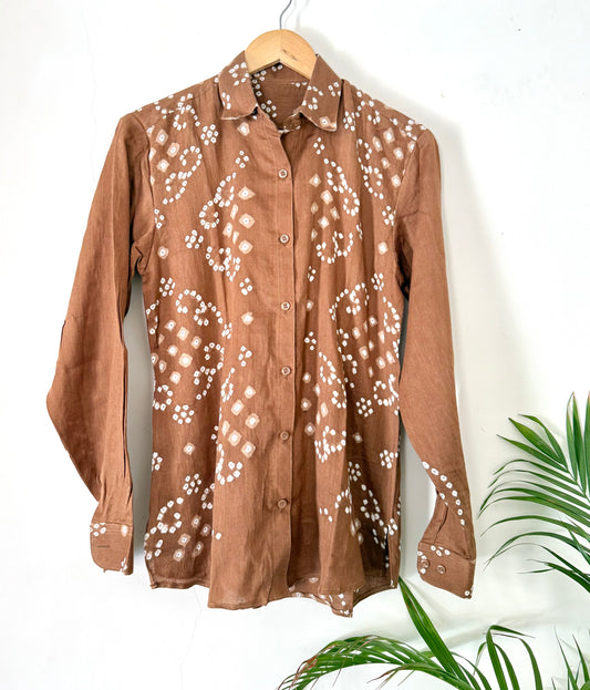 Sand Bandhani Shirt