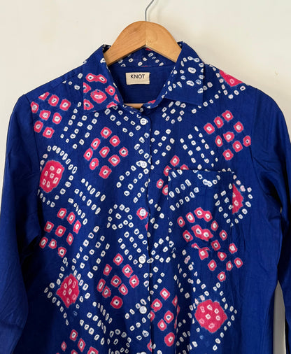Blue And Pink Shirt