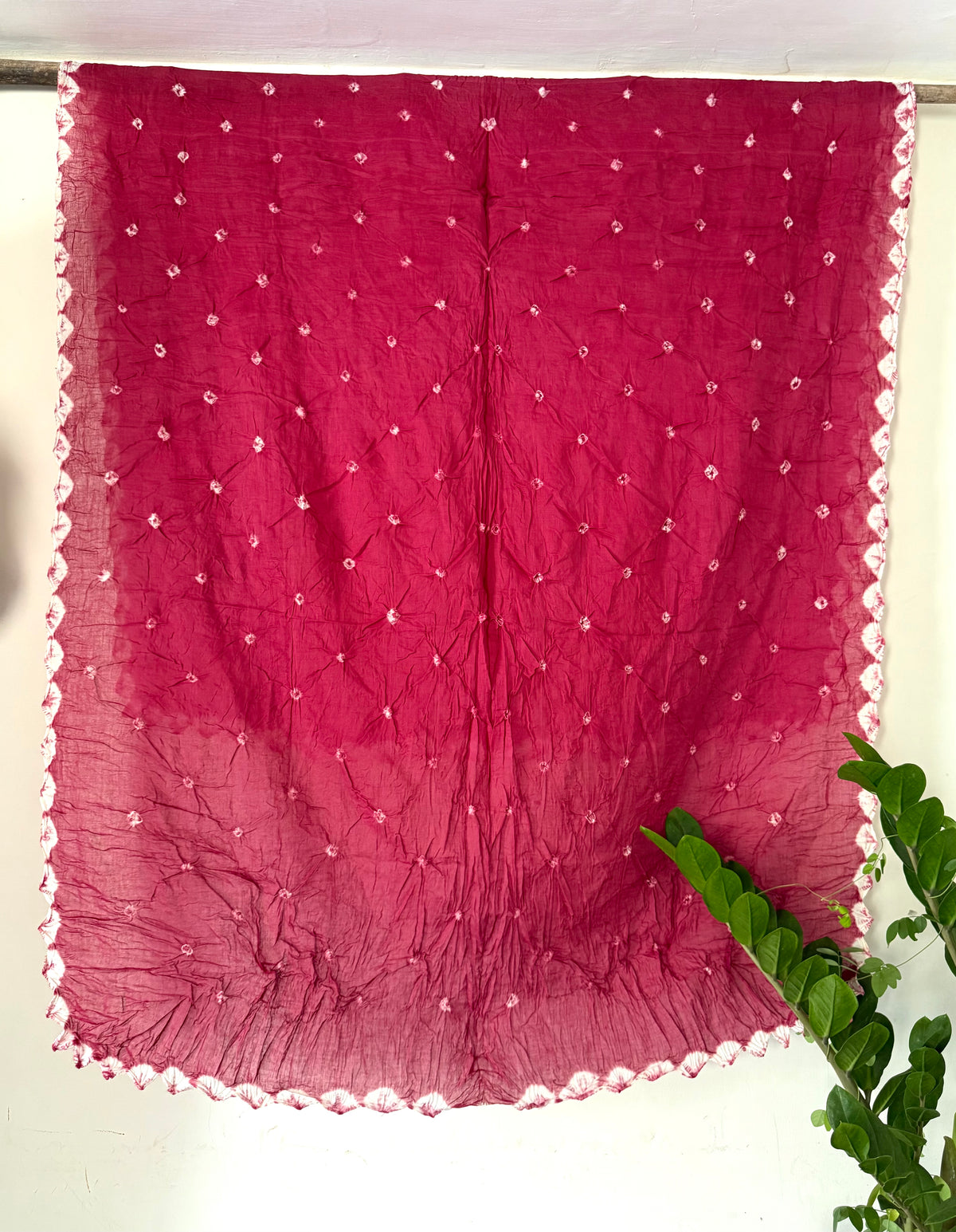 Mauve Bandhani Dupatta