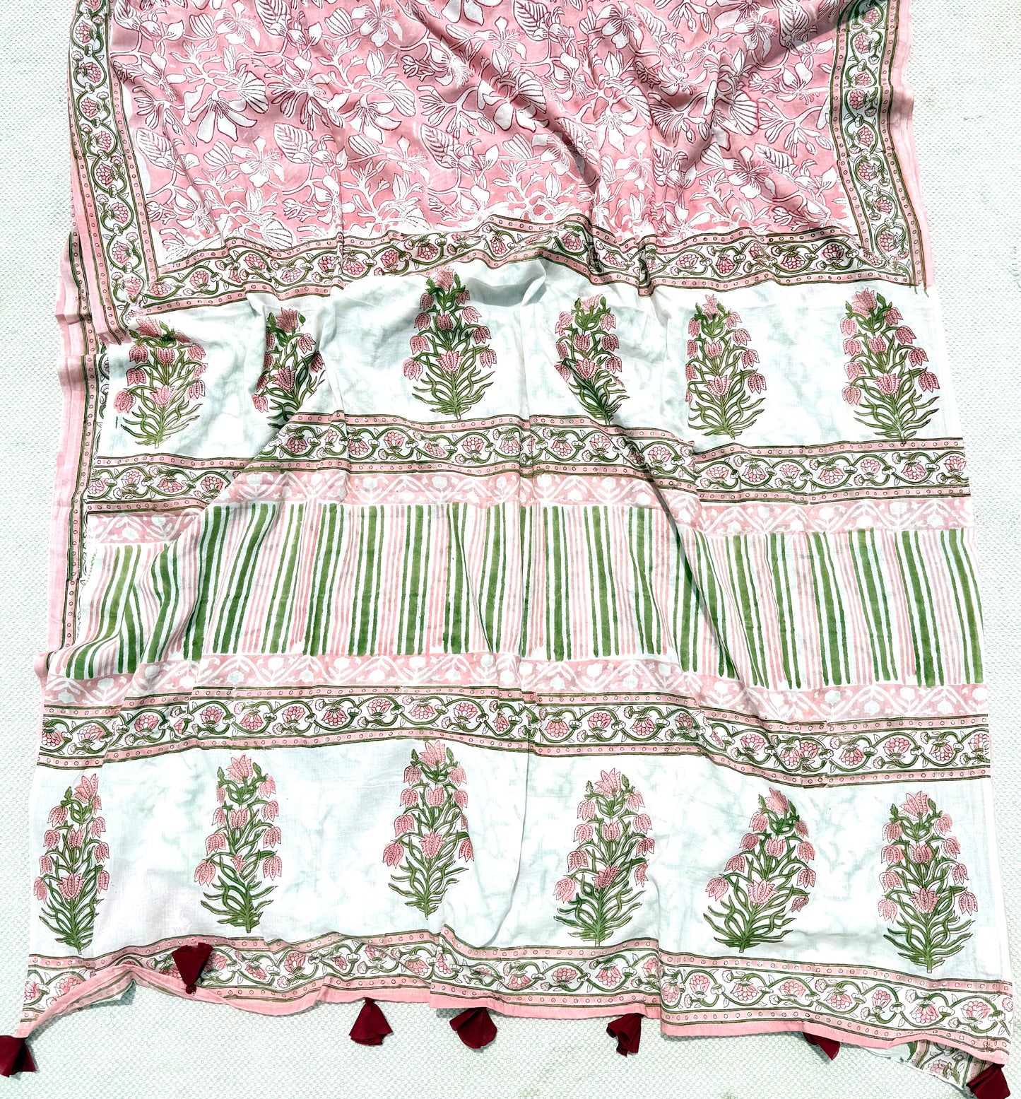 Pastel Petal Saree