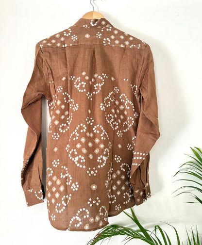 Sand Bandhani Shirt