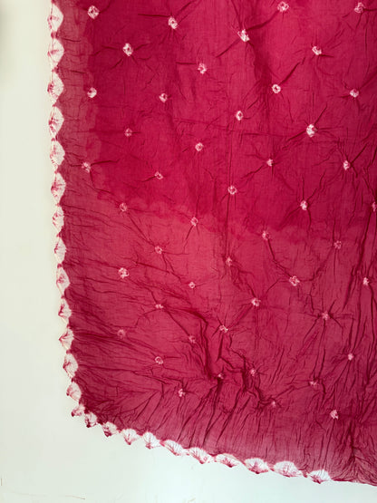 Mauve Bandhani Dupatta