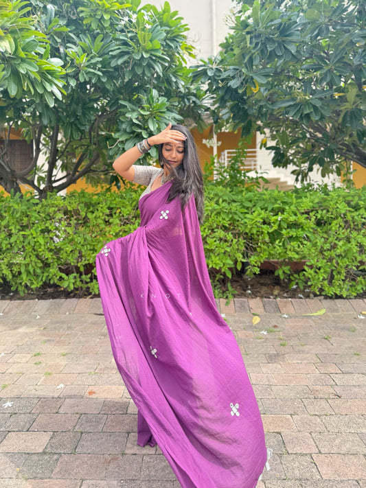 Mulberry Saree