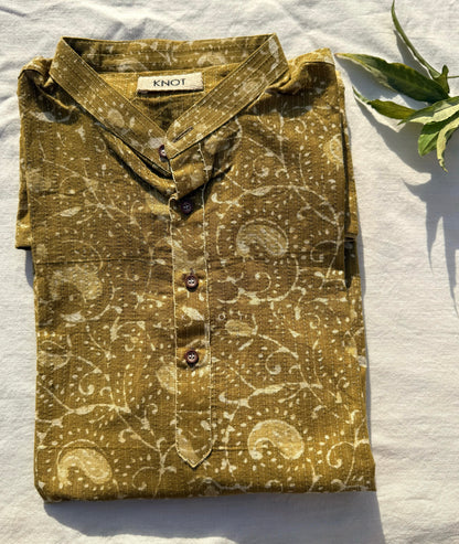 Paisley Kantha Kurta