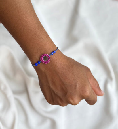 Lilac Mirror Rakhi