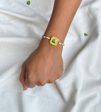 Lemon Mirror Rakhi