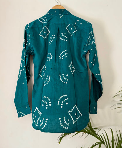 Pine Bandhani Shirt
