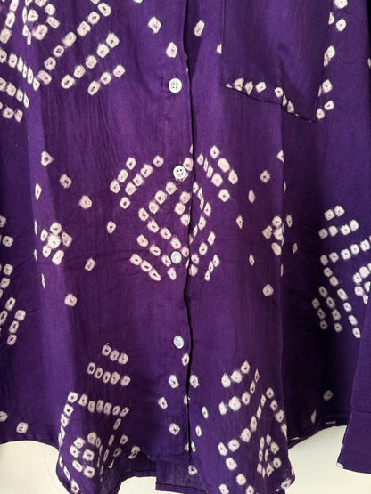 Jamun Bandhani Shirt