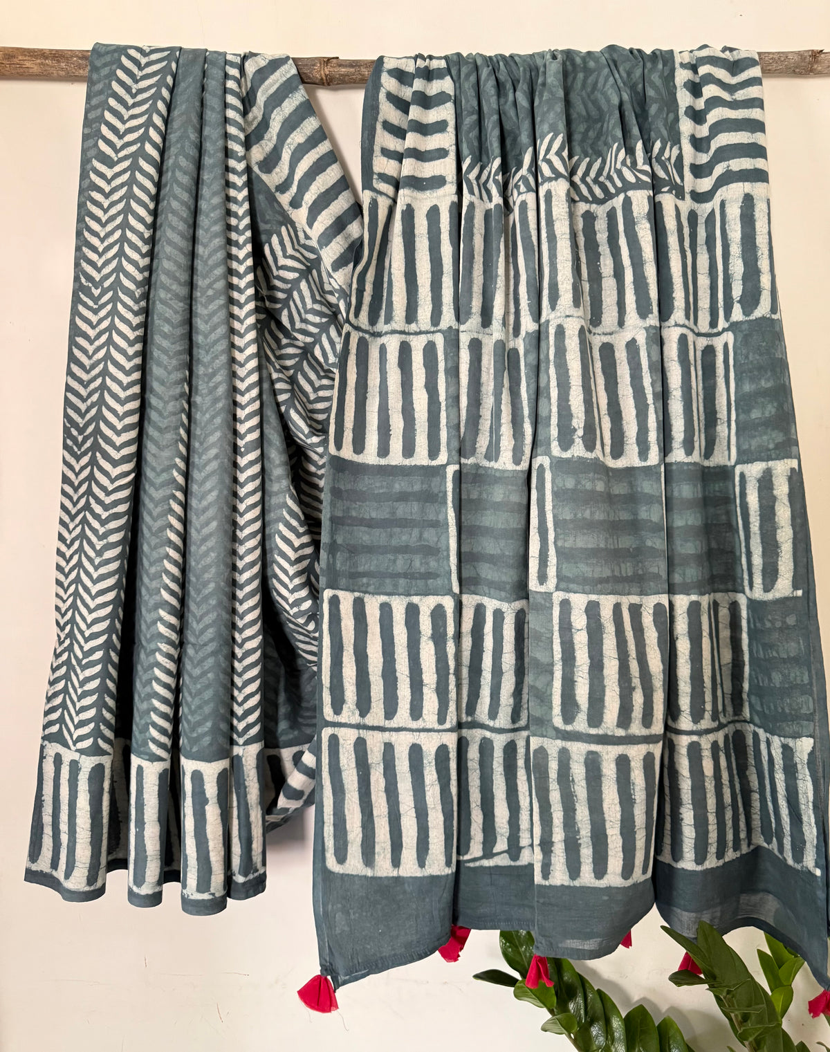 Gray Lanes Saree