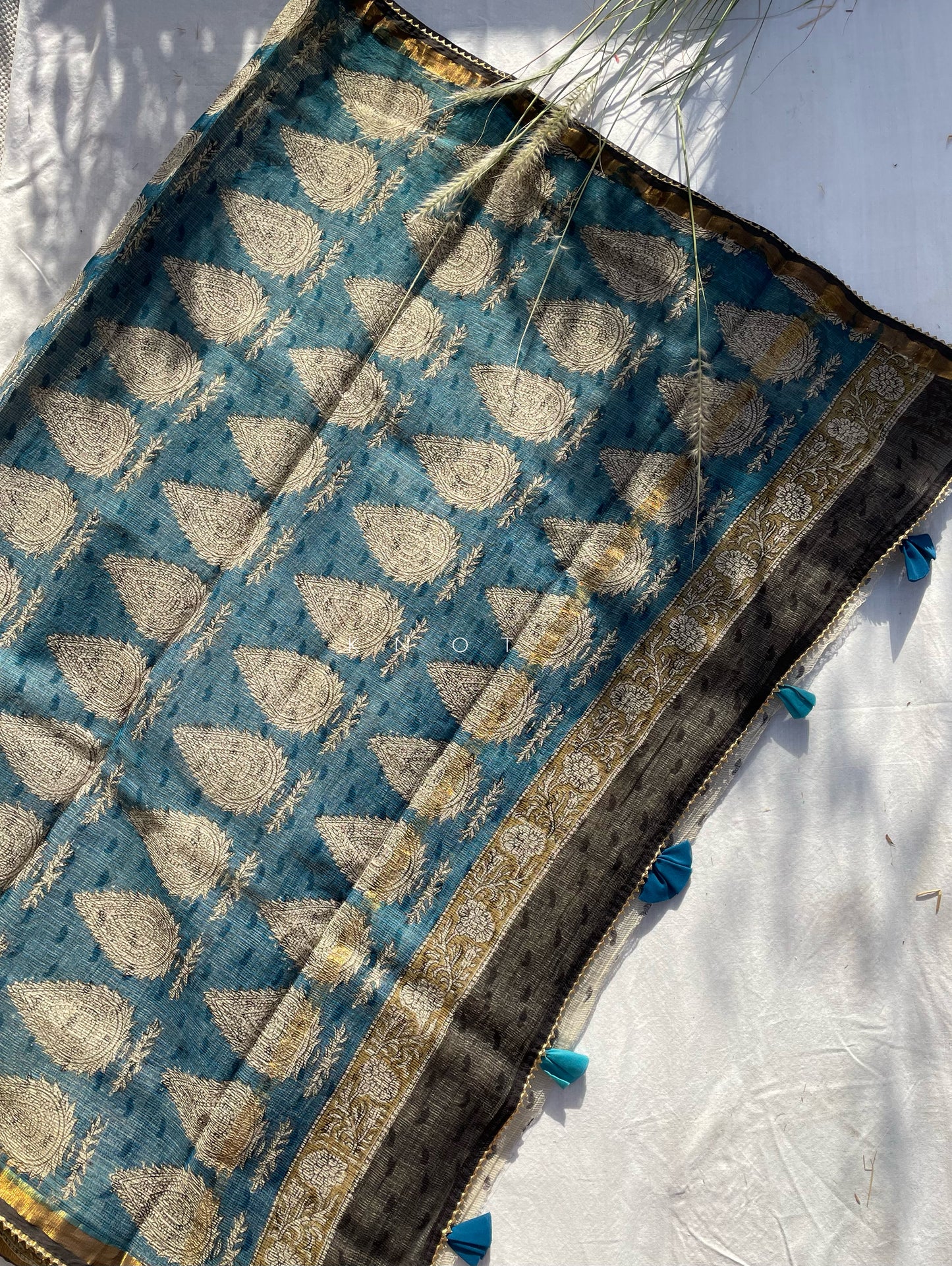 Raven Sea Saree