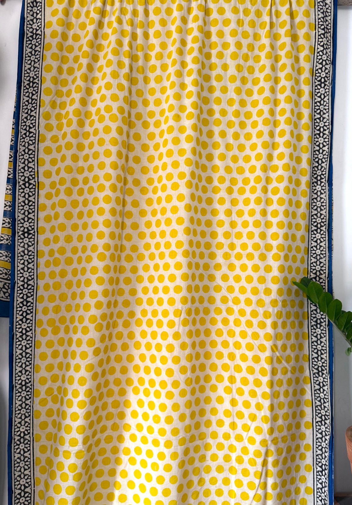 Butter Polka Saree