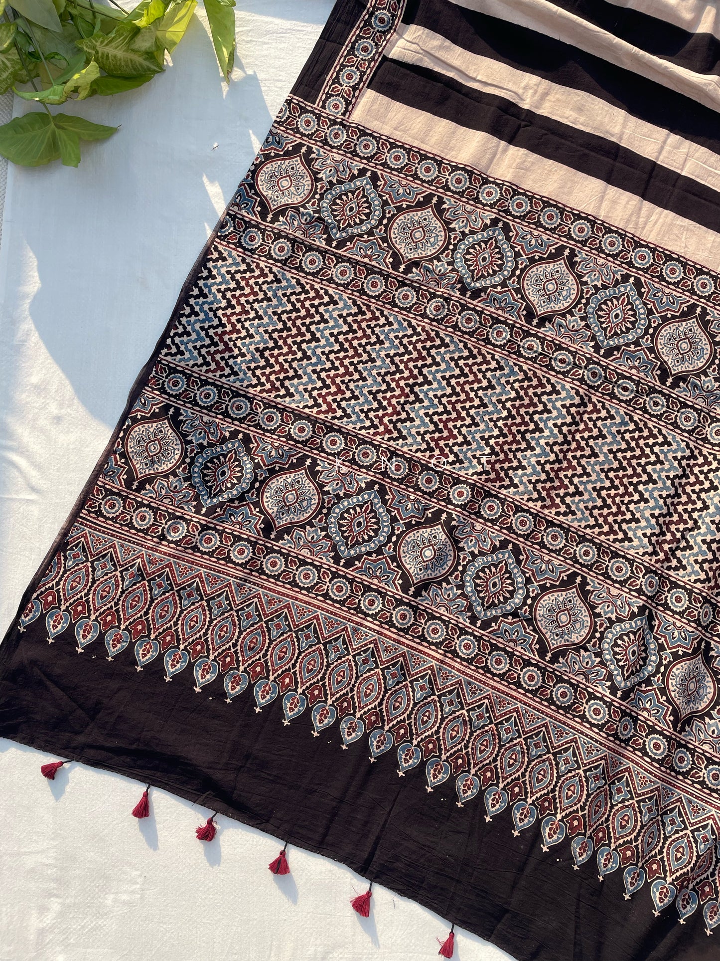 Ira Ajrakh Saree