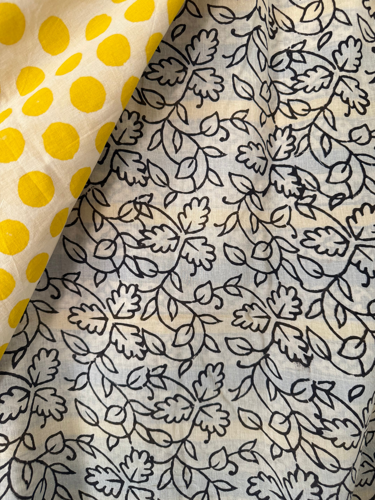 Butter Polka Saree
