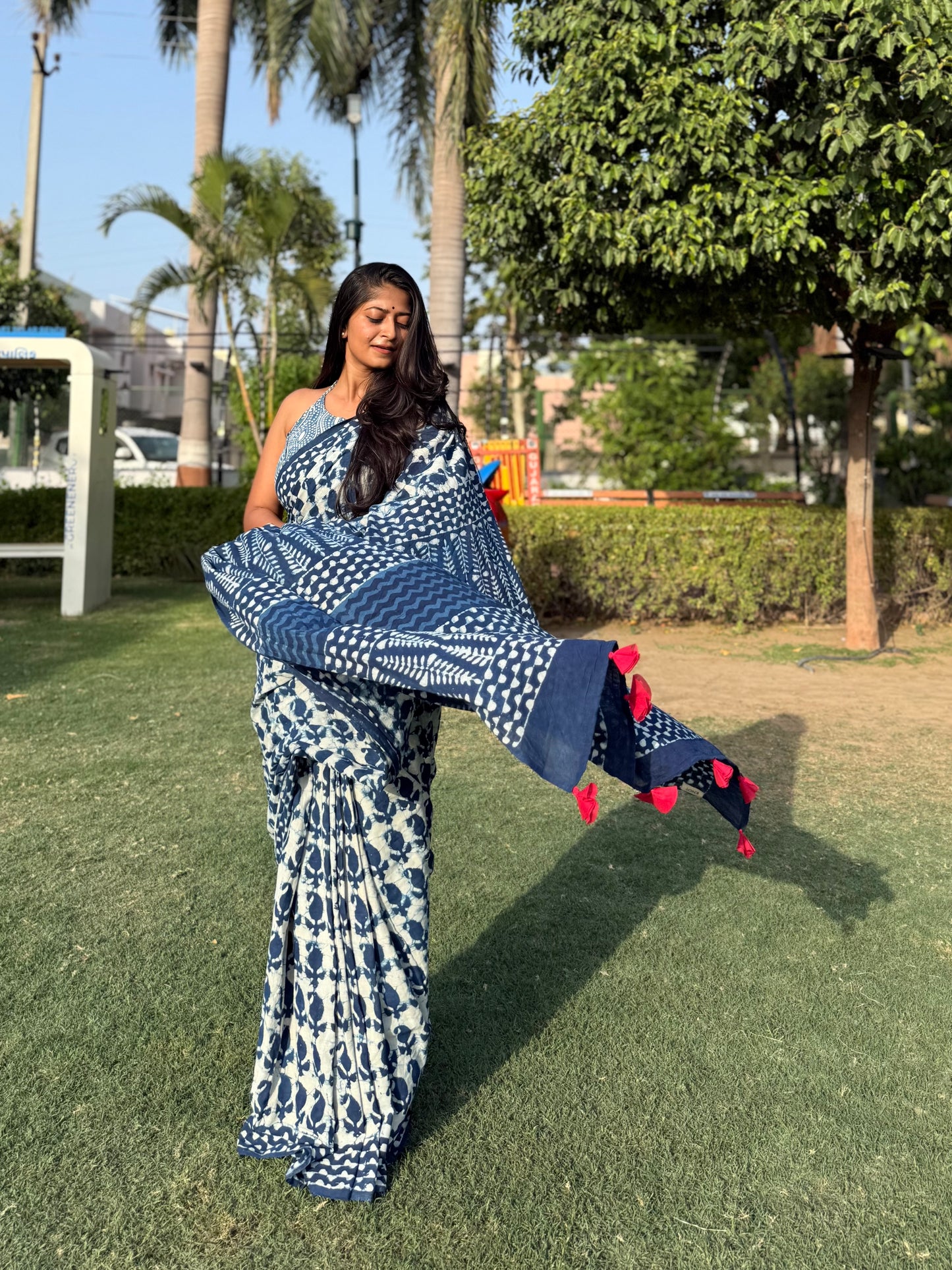 Paisley Bloom Saree