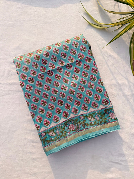 Sea Breeze Saree