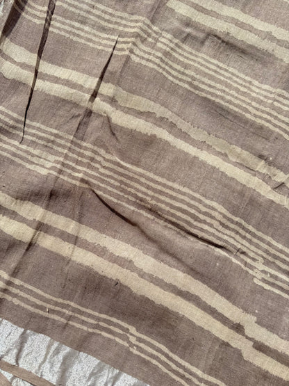 Ash Brick Saree