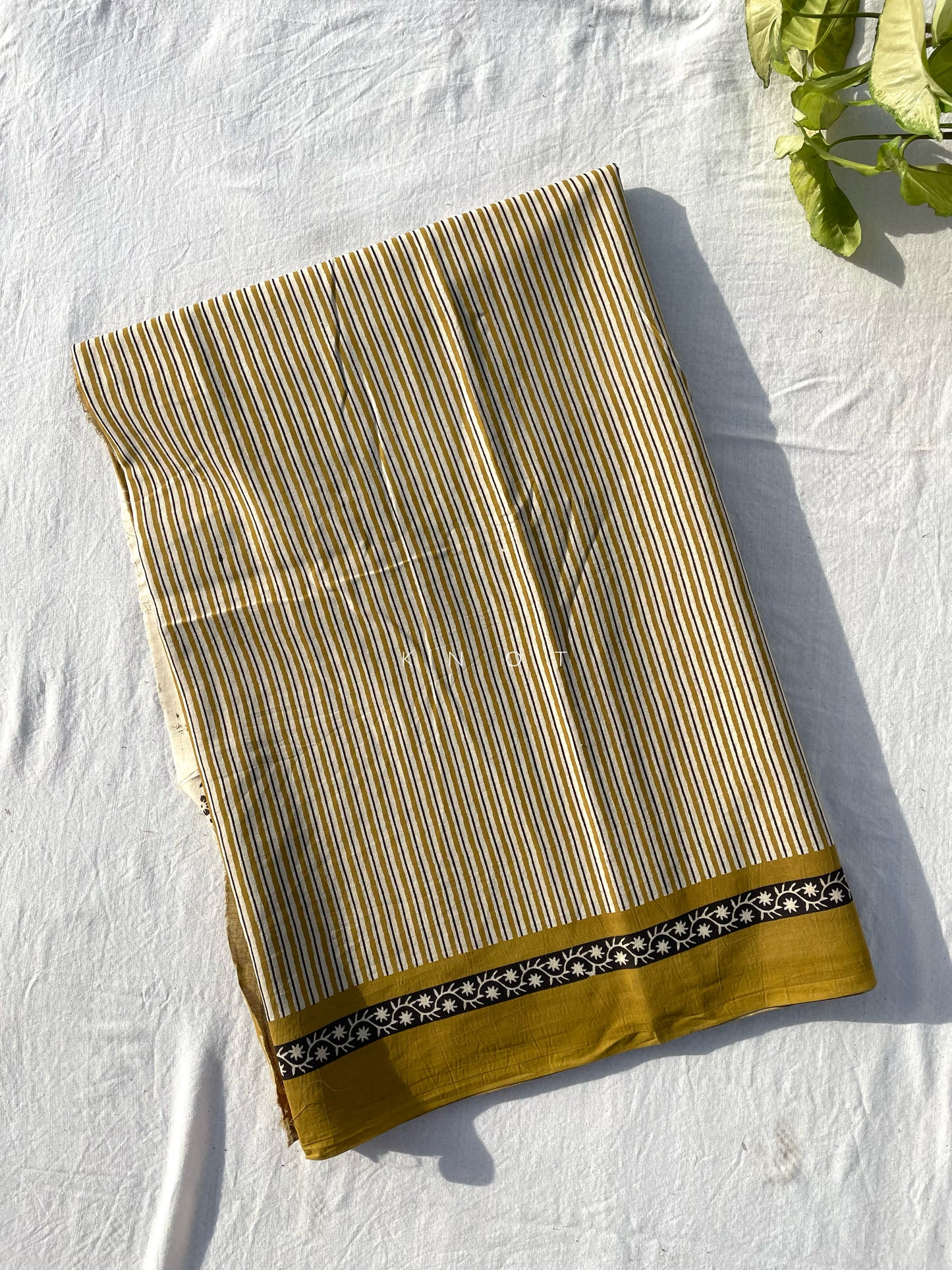 Corn Stripe Saree