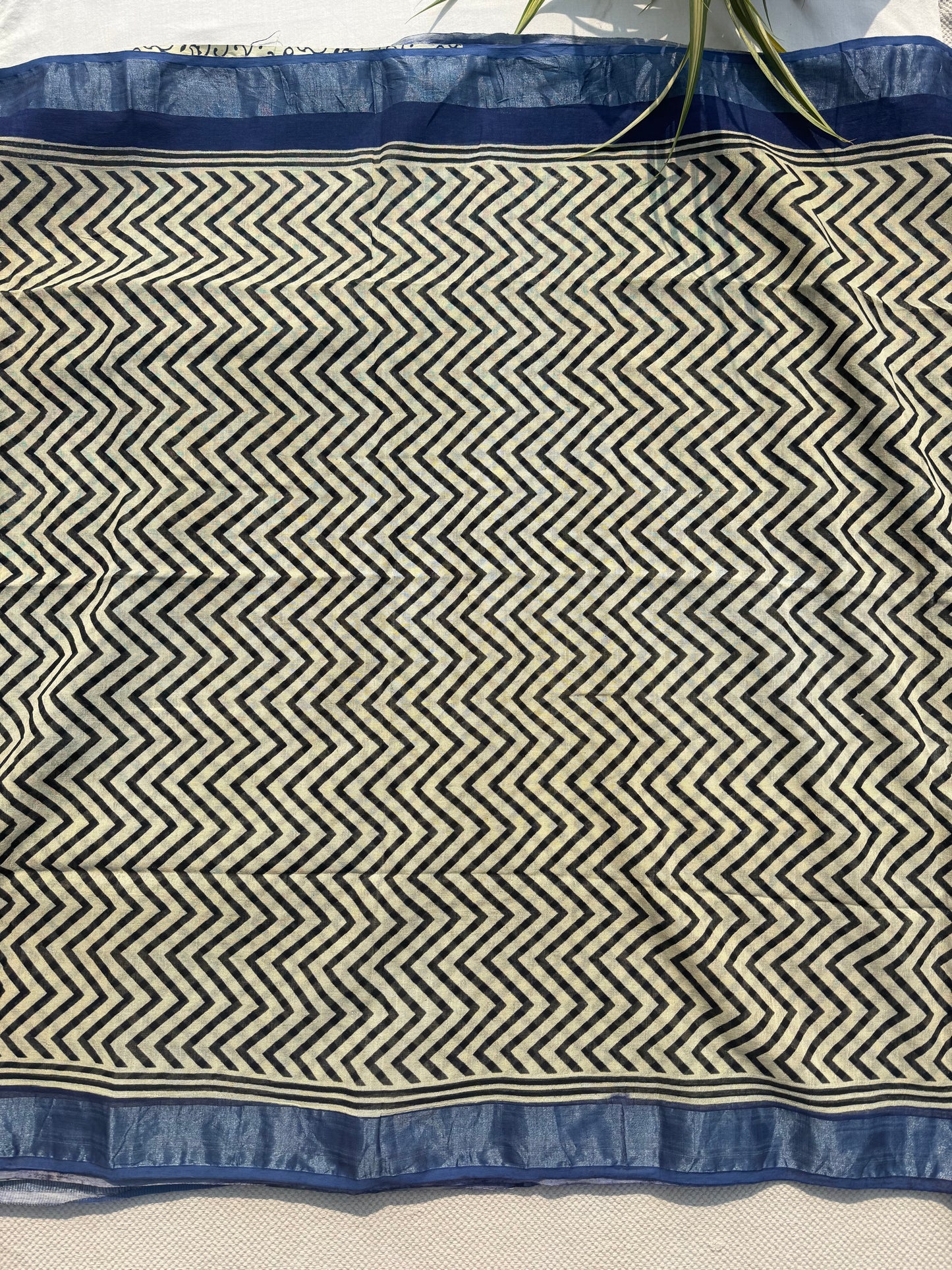 Royal Chevron Saree