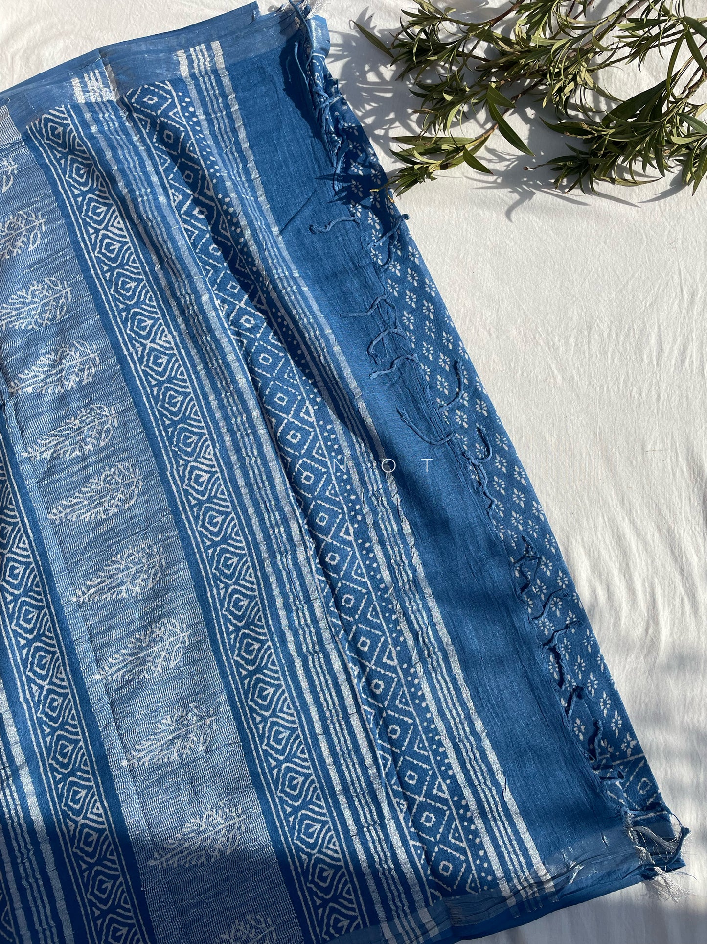 Very Blue Saree