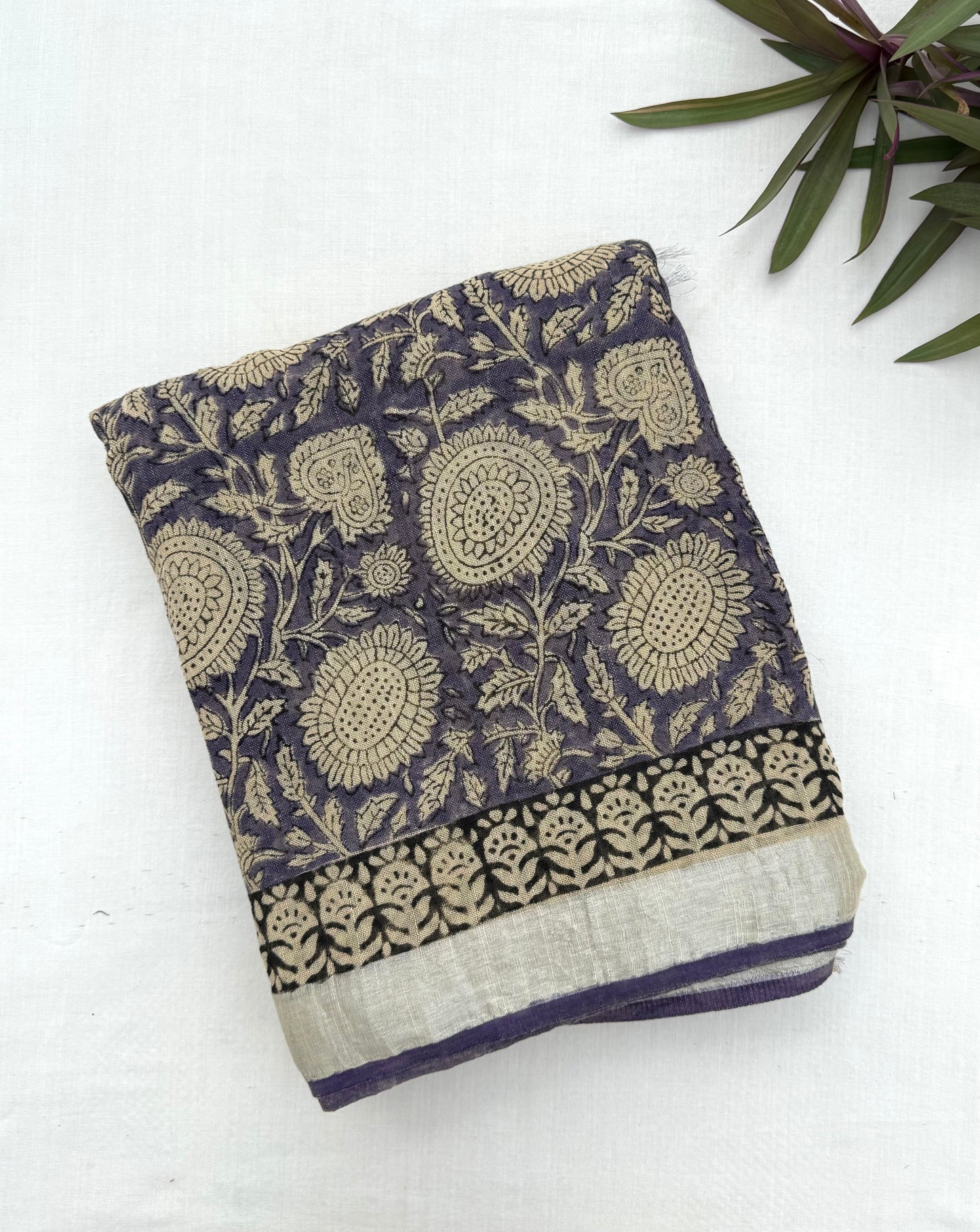 Iris Bloom Saree