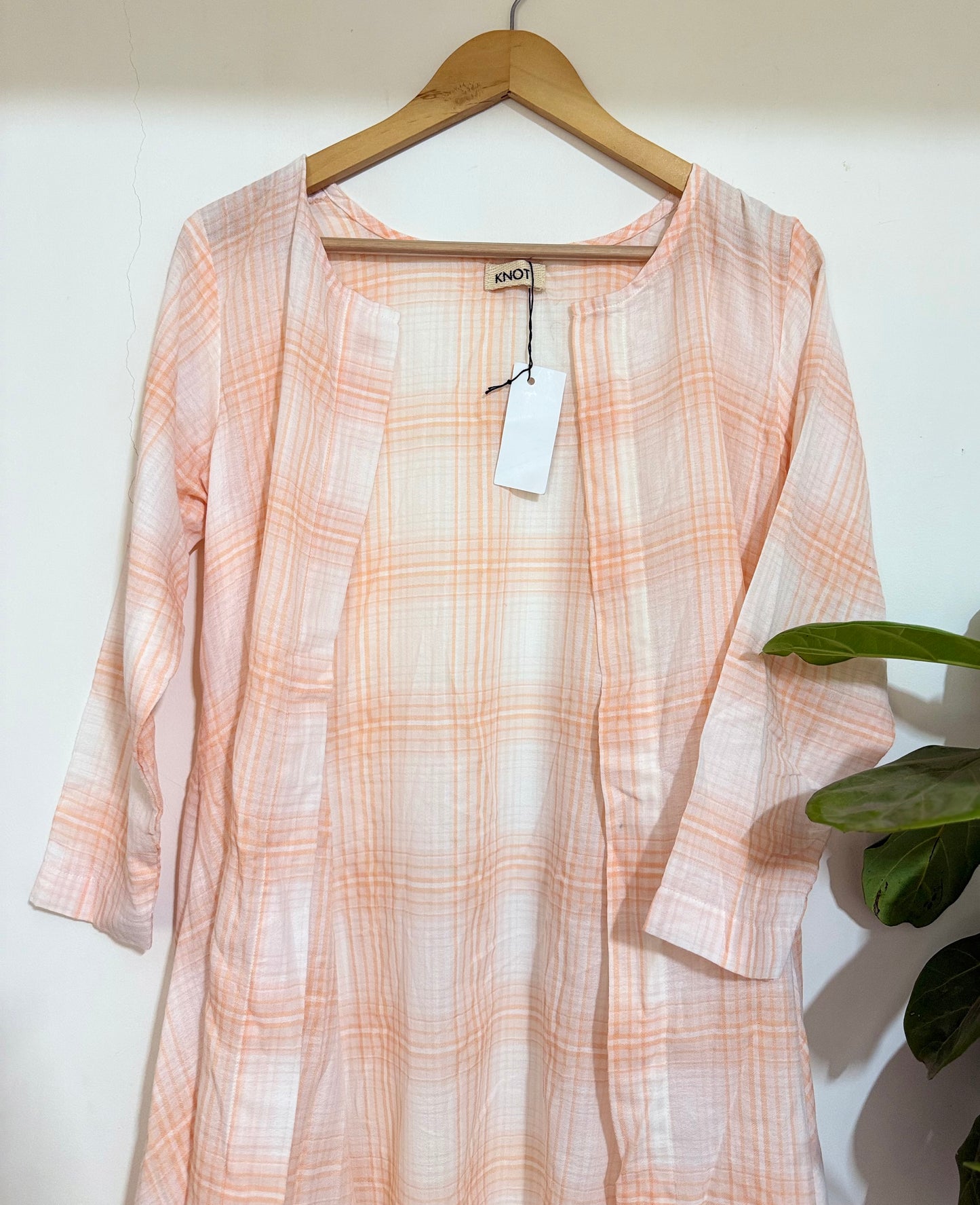 Peach Shrug