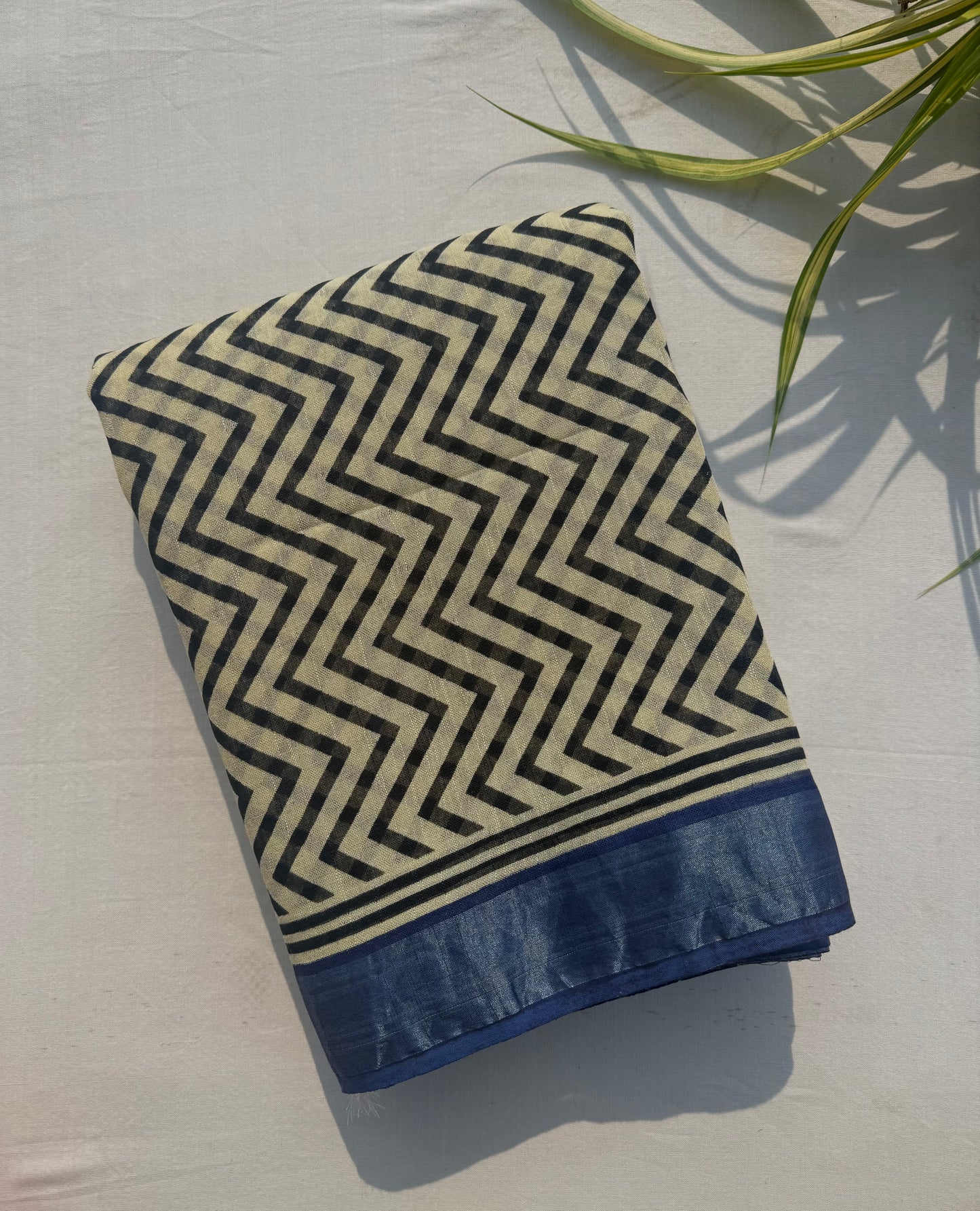 Royal Chevron Saree