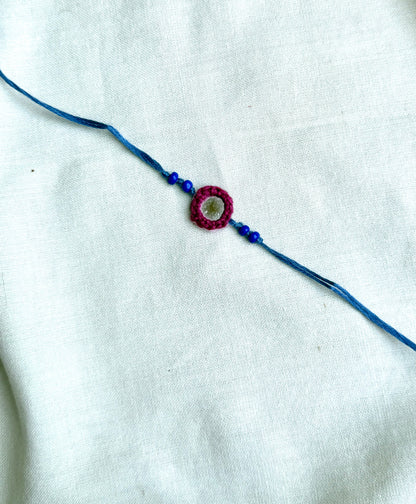 Lilac Mirror Rakhi