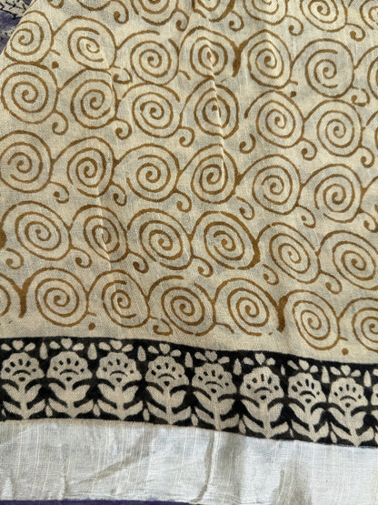 Iris Bloom Saree