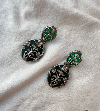 Moss Flora Earrings