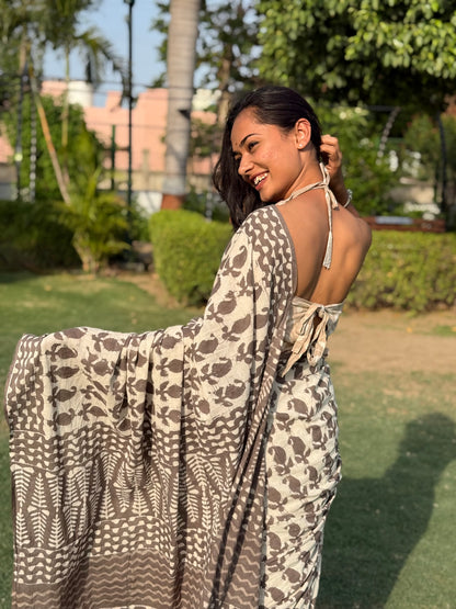 Paisley Mist Saree
