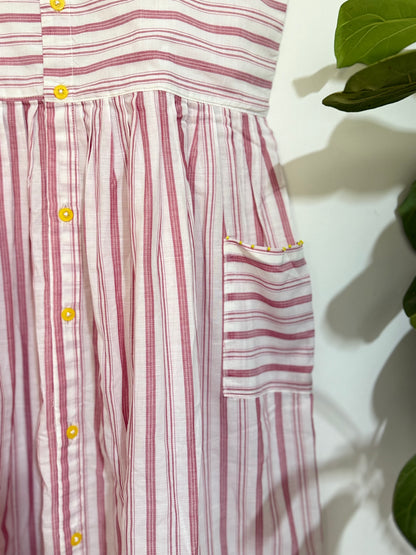 Pink Stripe Dress