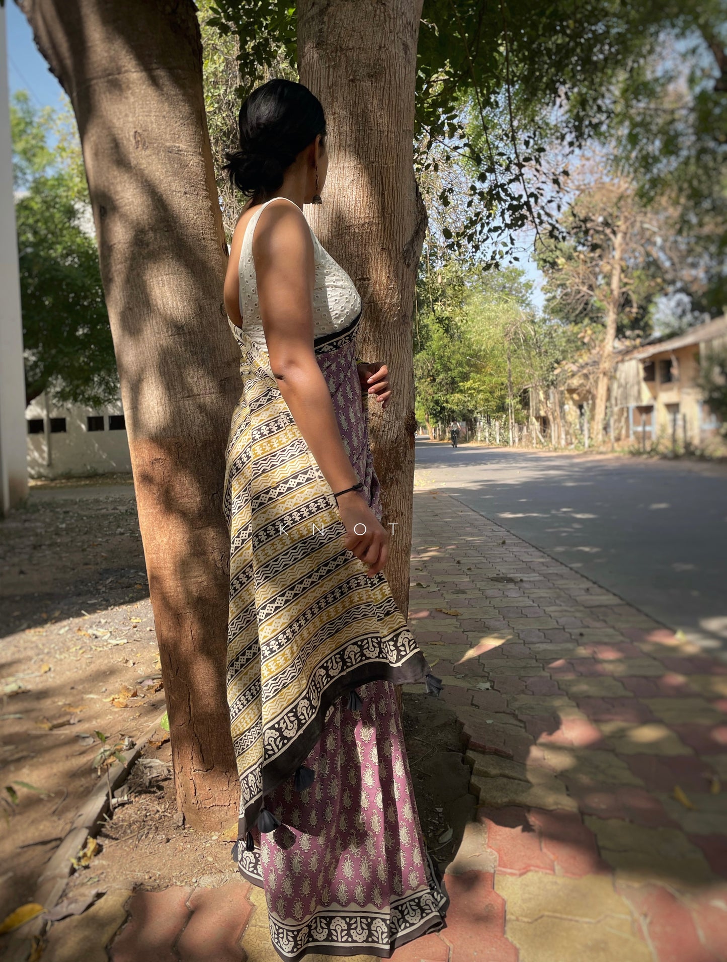 Wisteria Saree