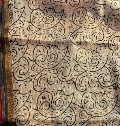 Border Vines Saree