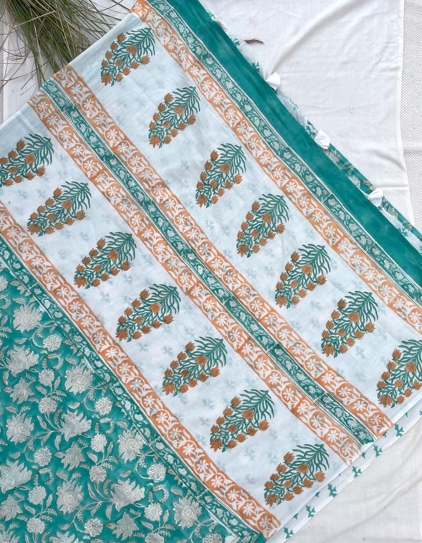 Spring Mint Saree