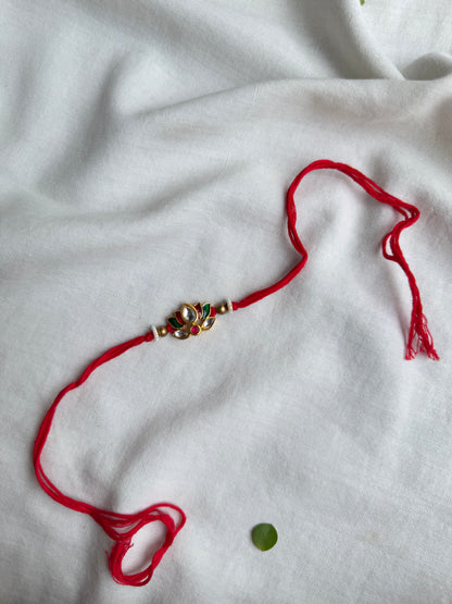 Lotus Bead Rakhi