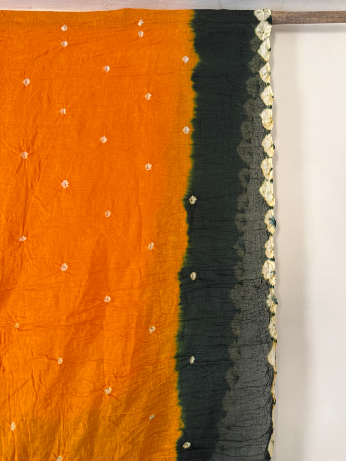 Orange Bandhani Dupatta