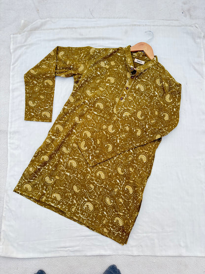 Paisley Kantha Kurta